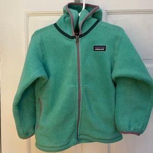 VGUC Patagonia Synchilla Baby Girl Fleece Jacket - 3T